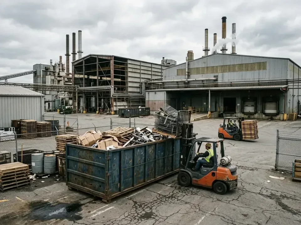 industrial-factory-scrap-conta-003 — frequently asked questions, Cheap Roll-off Dumpster Rentals in Blakely, PA